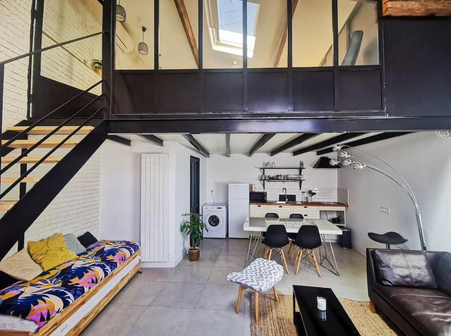 Loft En Duplex- Top Emplacement -Montpellier Extérieur photo